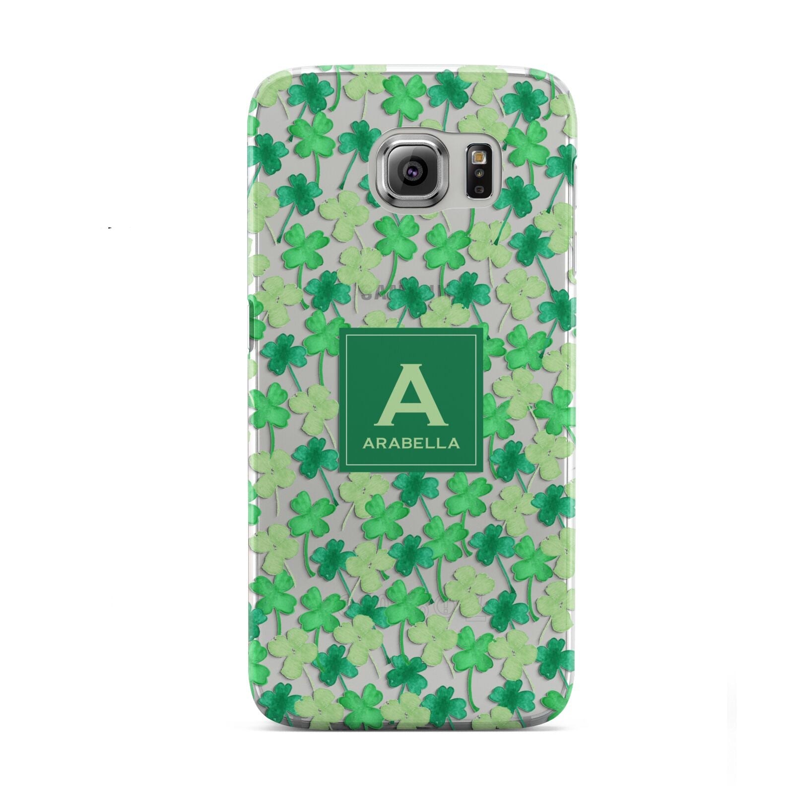 St Patricks Day Monogram Samsung Galaxy S6 Case