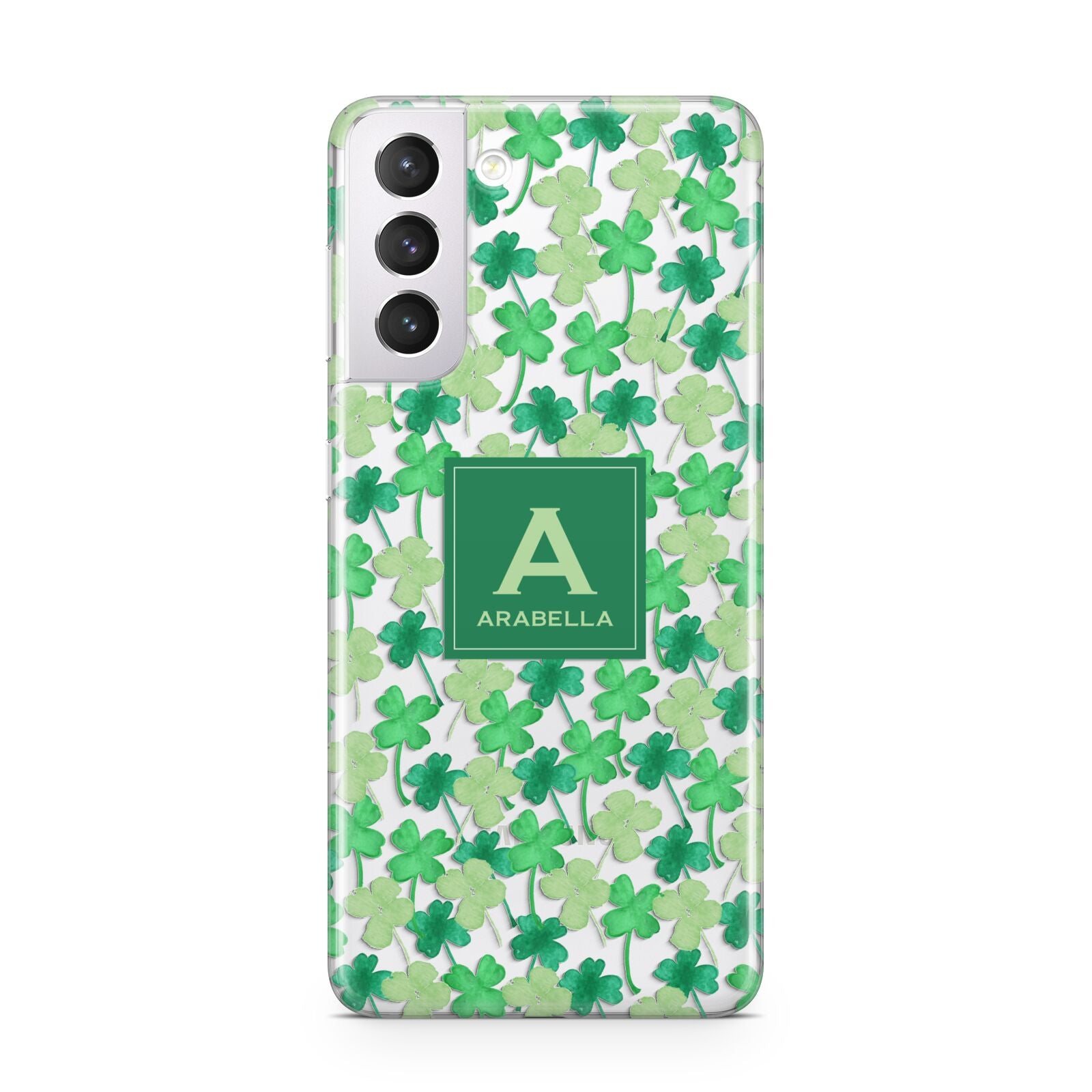 St Patricks Day Monogram Samsung S21 Case