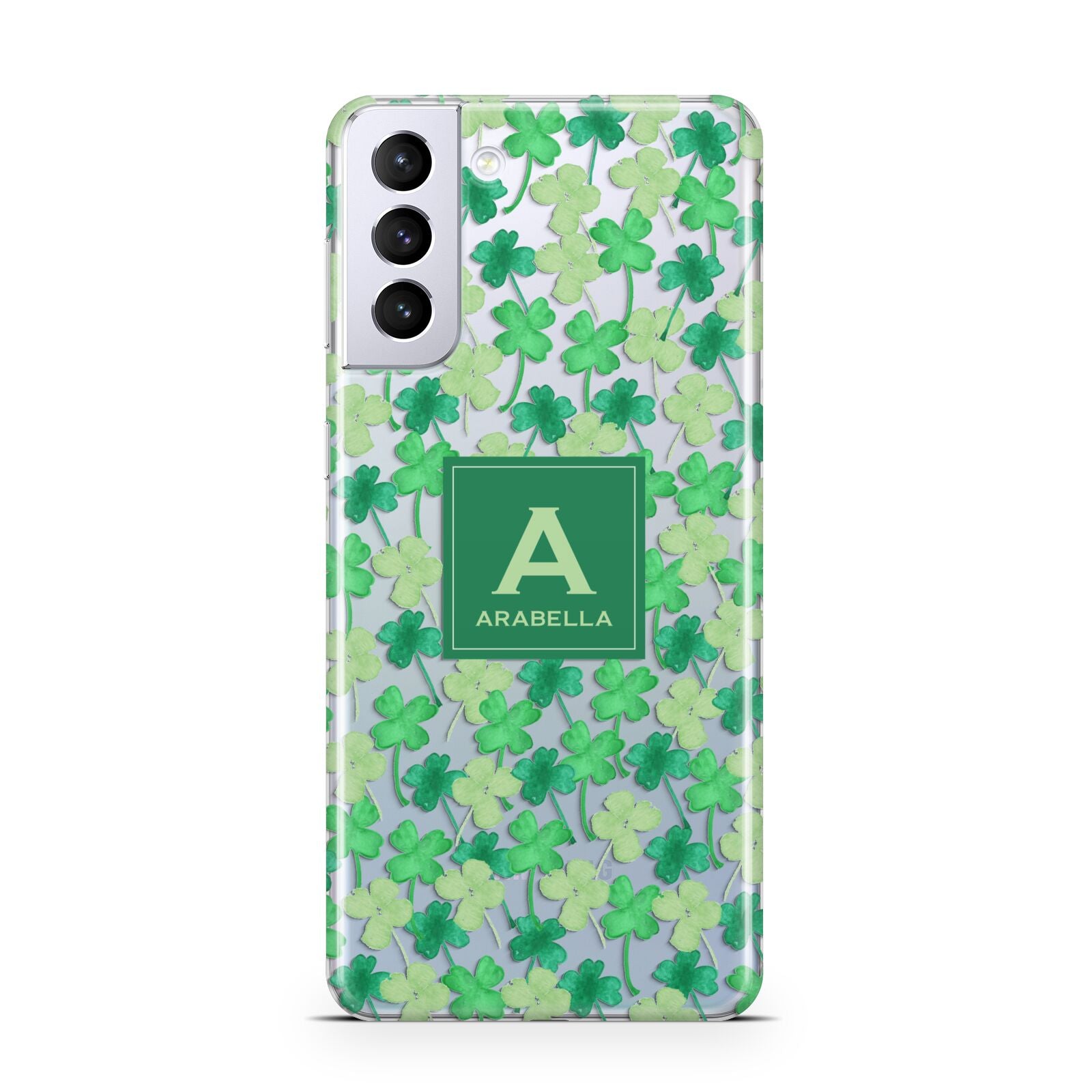 St Patricks Day Monogram Samsung S21 Plus Case