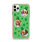 St Patricks Day Personalised Photo iPhone 11 Pro Max Impact Pink Edge Case