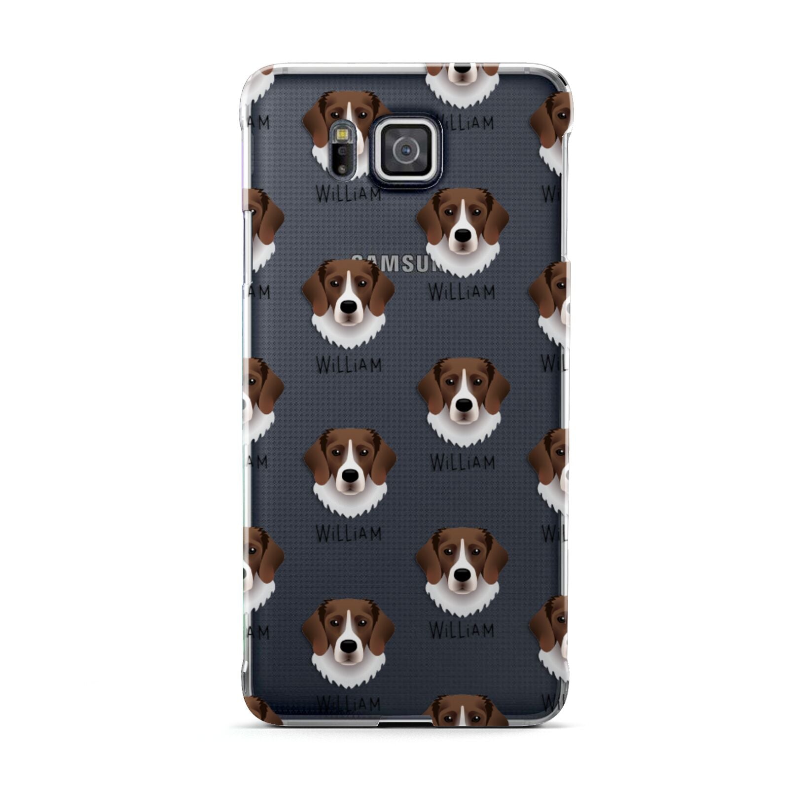 Stabyhoun Icon with Name Samsung Galaxy Alpha Case