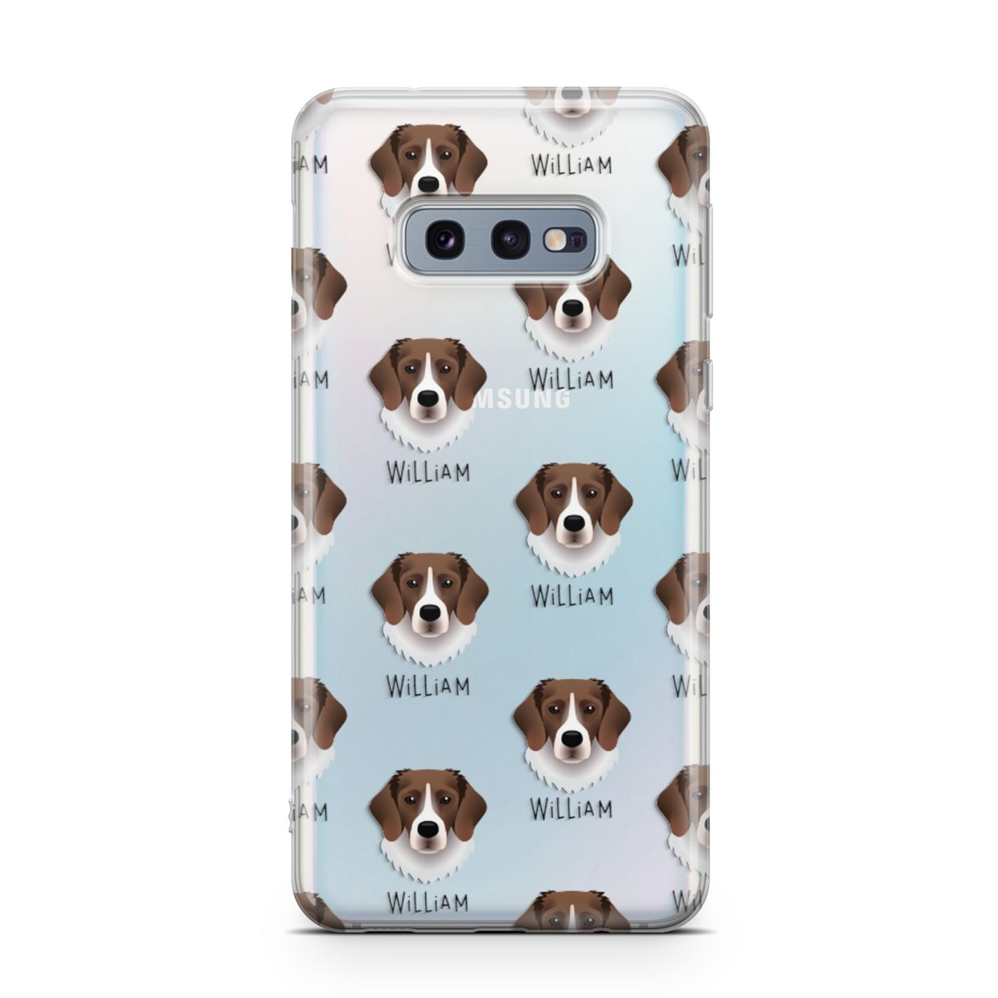 Stabyhoun Icon with Name Samsung Galaxy S10E Case