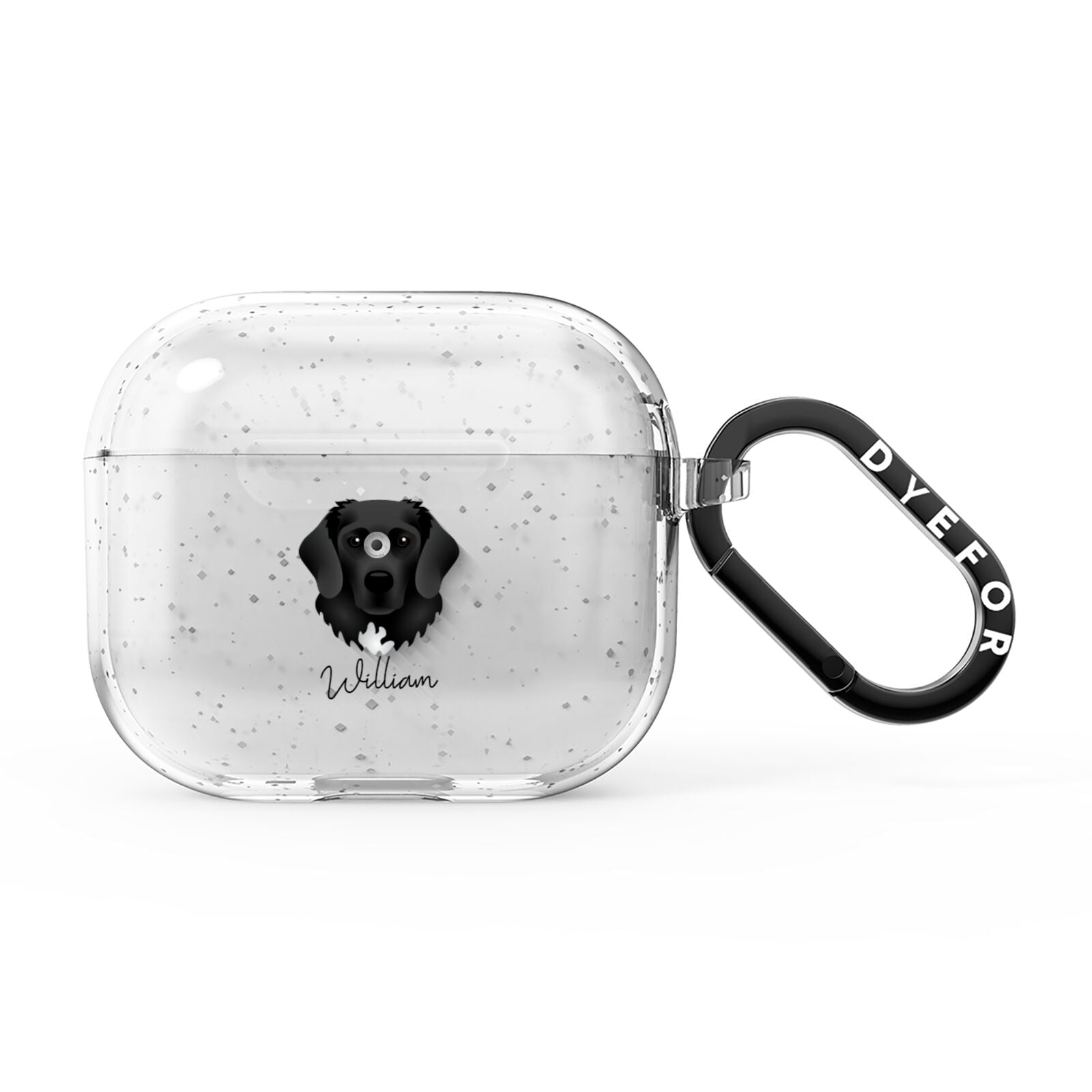 Stabyhoun Personalised AirPods Glitter Case 3rd Gen