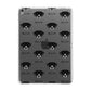 Staffador Icon with Name Apple iPad Grey Case