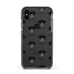 Staffador Icon with Name Apple iPhone Xs Impact Case Black Edge on Black Phone