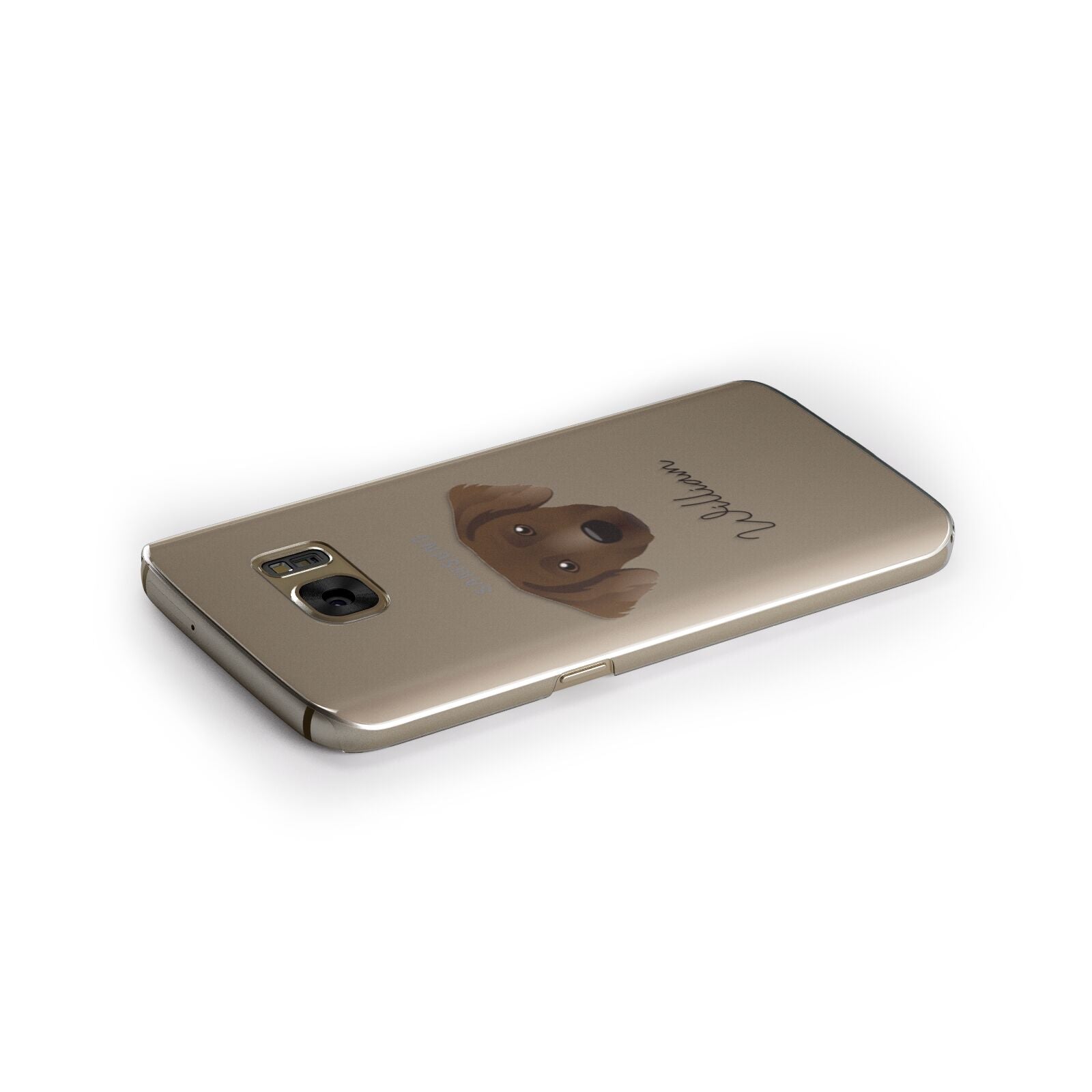 Staffador Personalised Samsung Galaxy Case Side Close Up