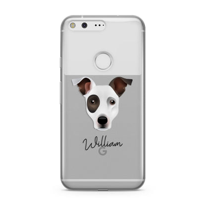 Staffy Jack Personalised Google Pixel Case