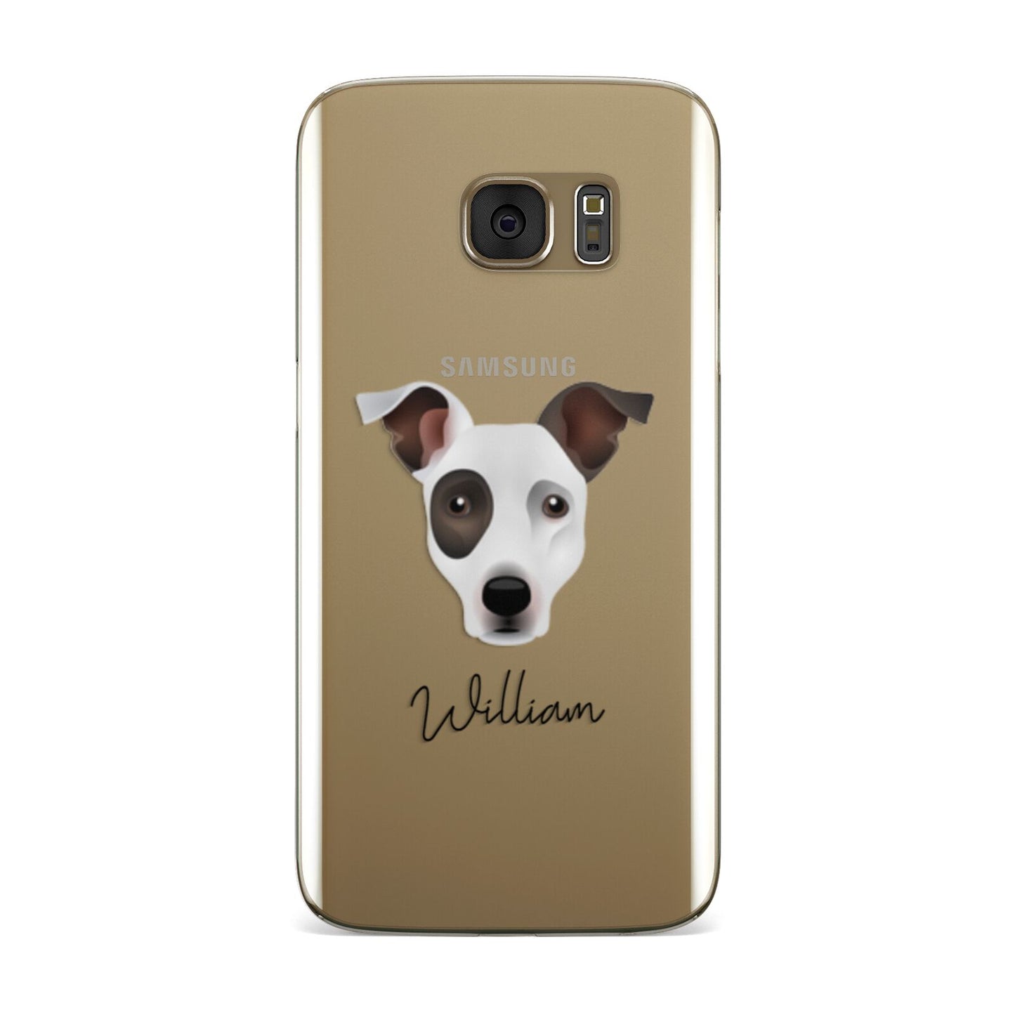 Staffy Jack Personalised Samsung Galaxy Case