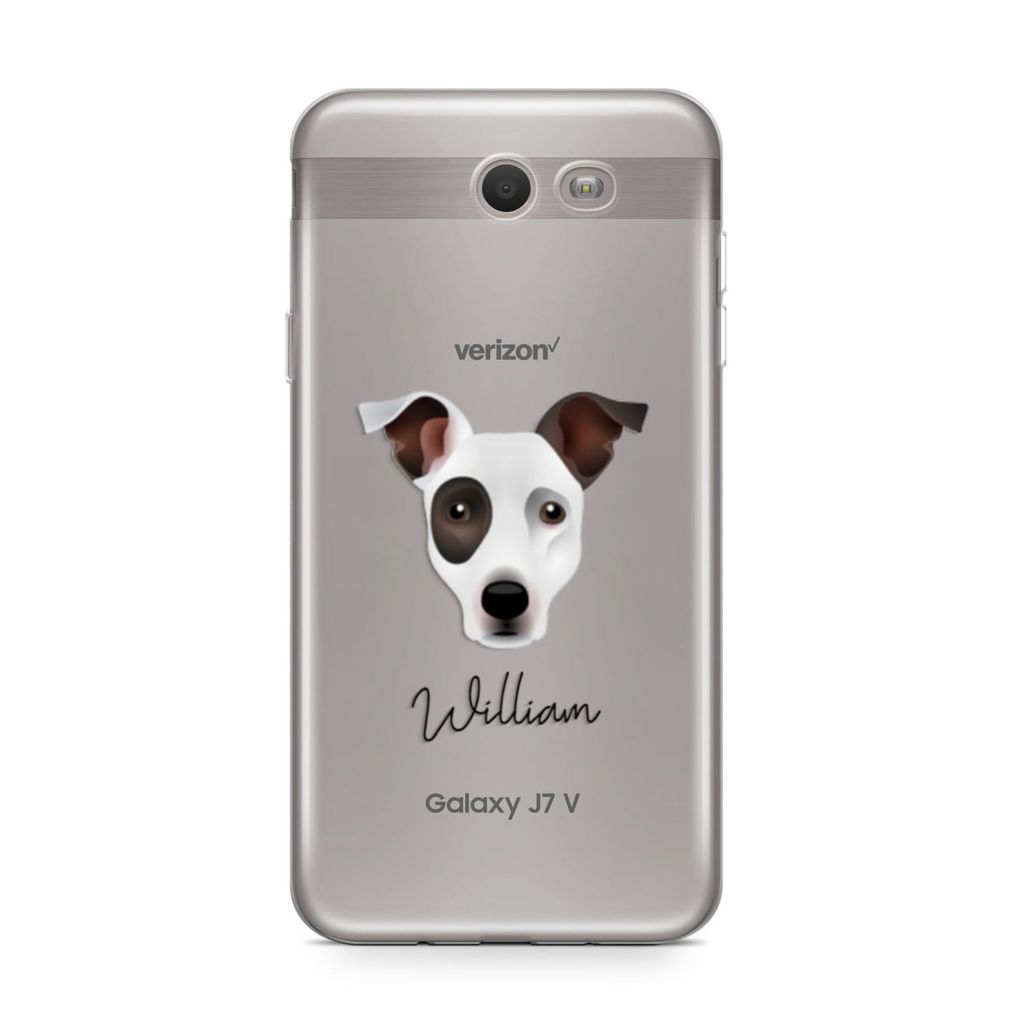 Staffy Jack Personalised Samsung Galaxy J7 2017 Case