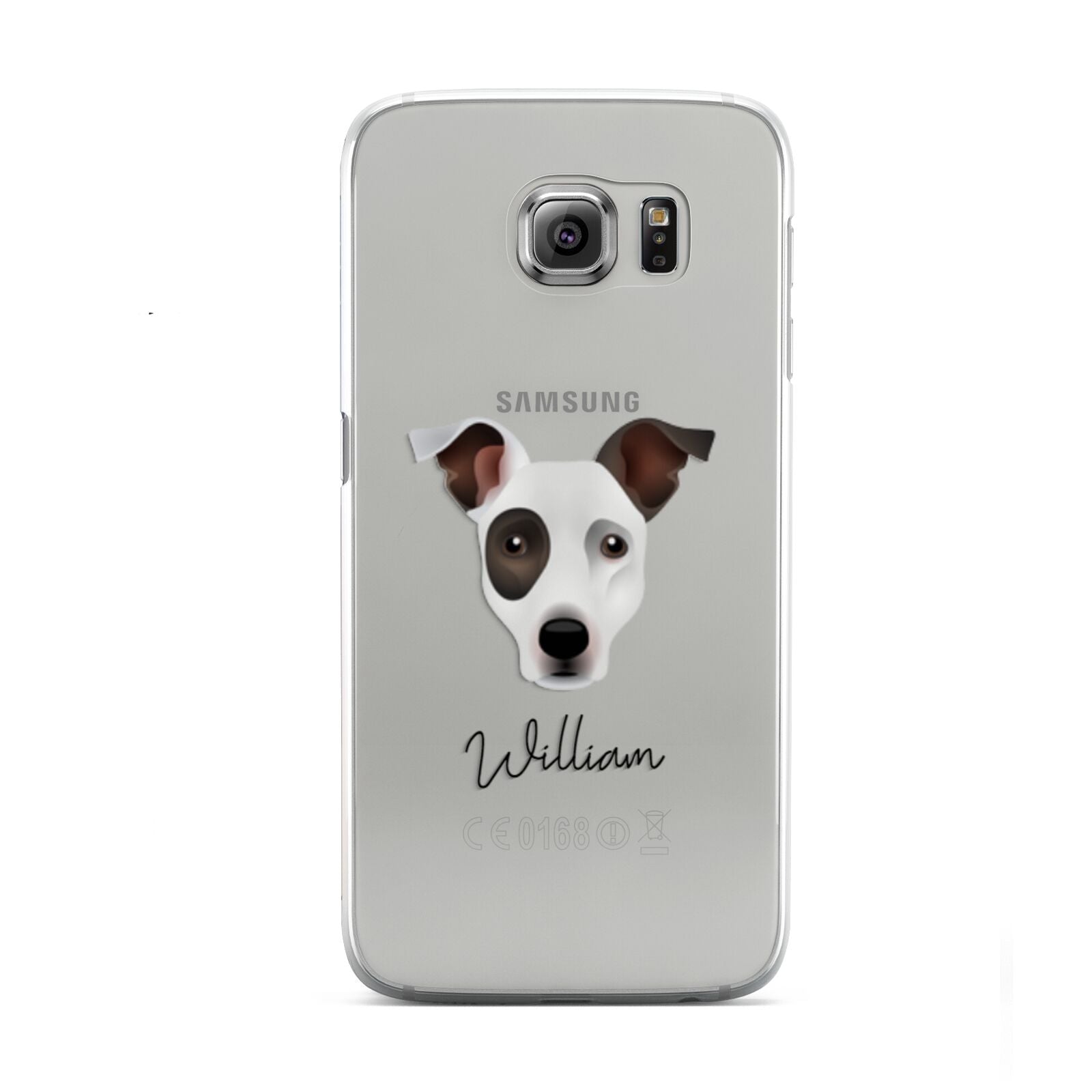 Staffy Jack Personalised Samsung Galaxy S6 Case