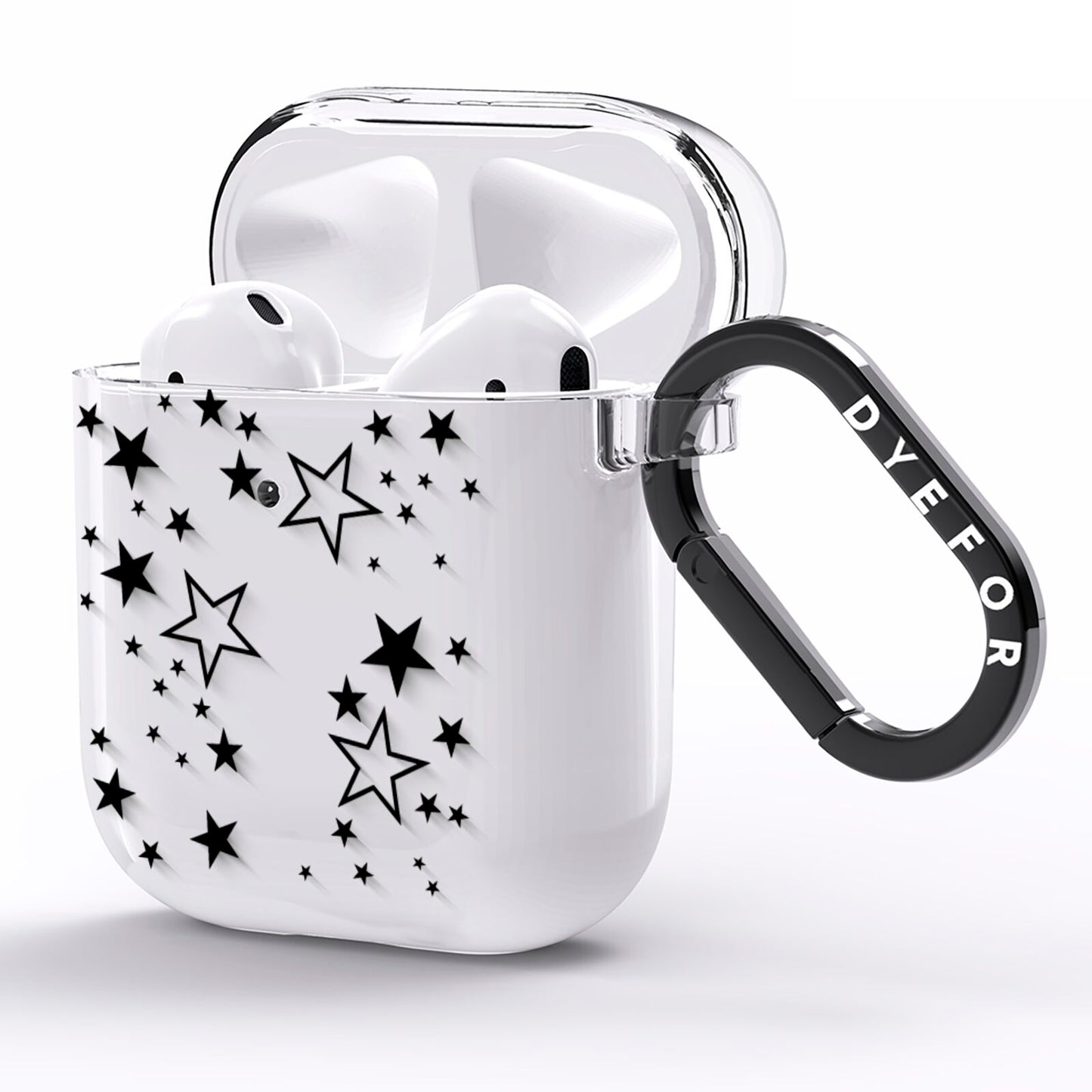 Star AirPods Clear Case Side Image