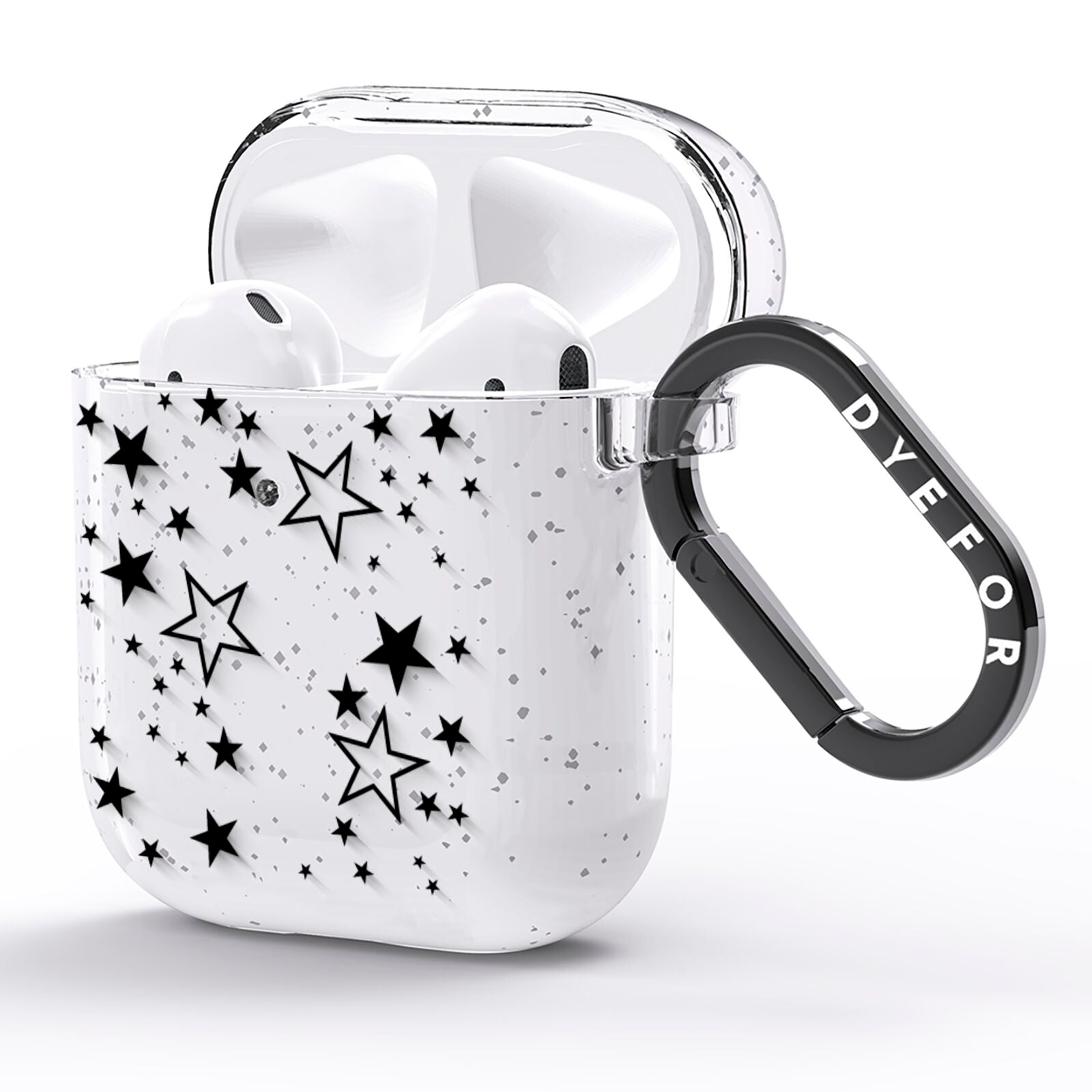 Star AirPods Glitter Case Side Image