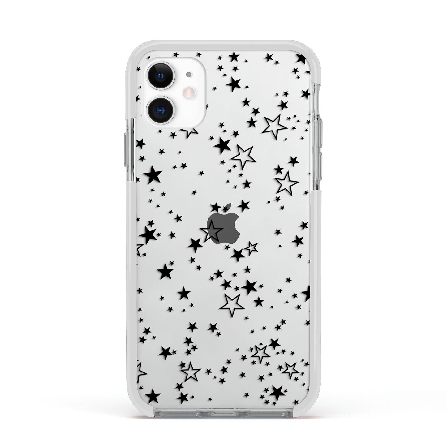 Star Apple iPhone 11 in White with White Impact Case