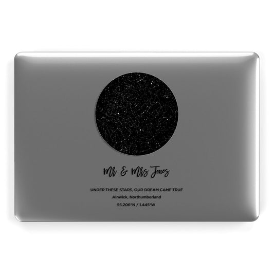 Star Map Design Apple MacBook Case