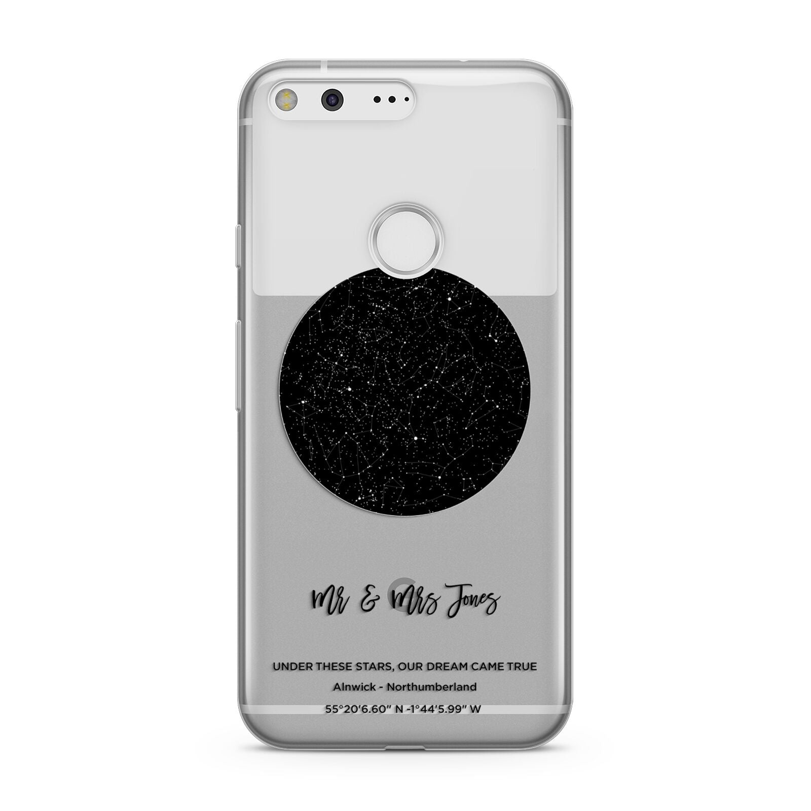 Star Map Google Pixel Case