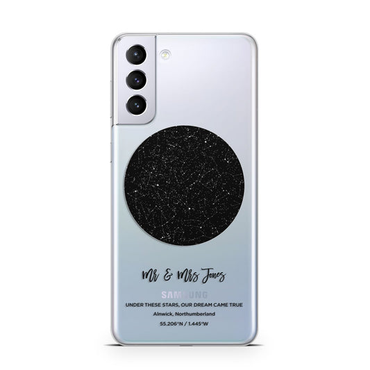 Star Map Samsung S21 Plus Phone Case