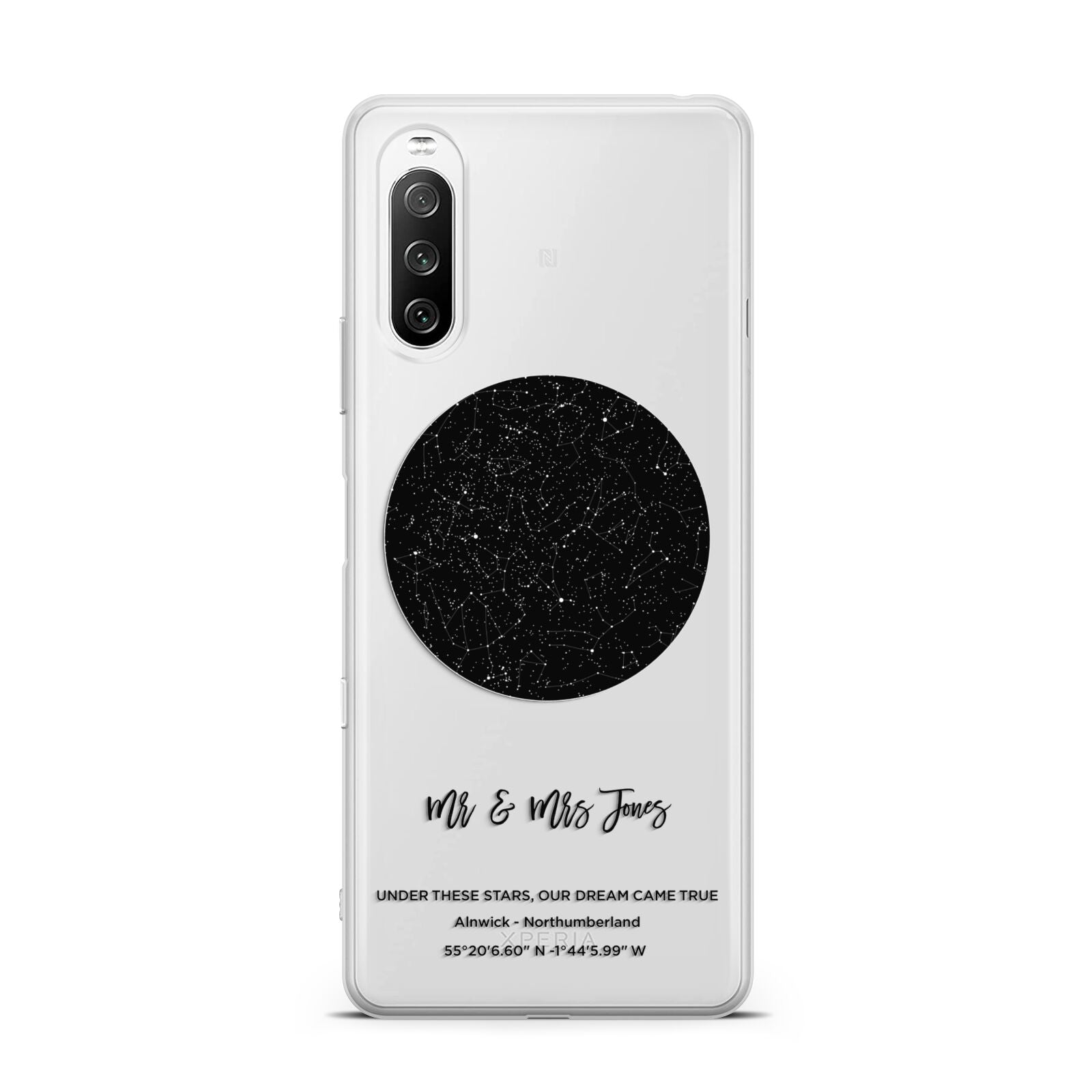 Star Map Sony Xperia 10 III Case