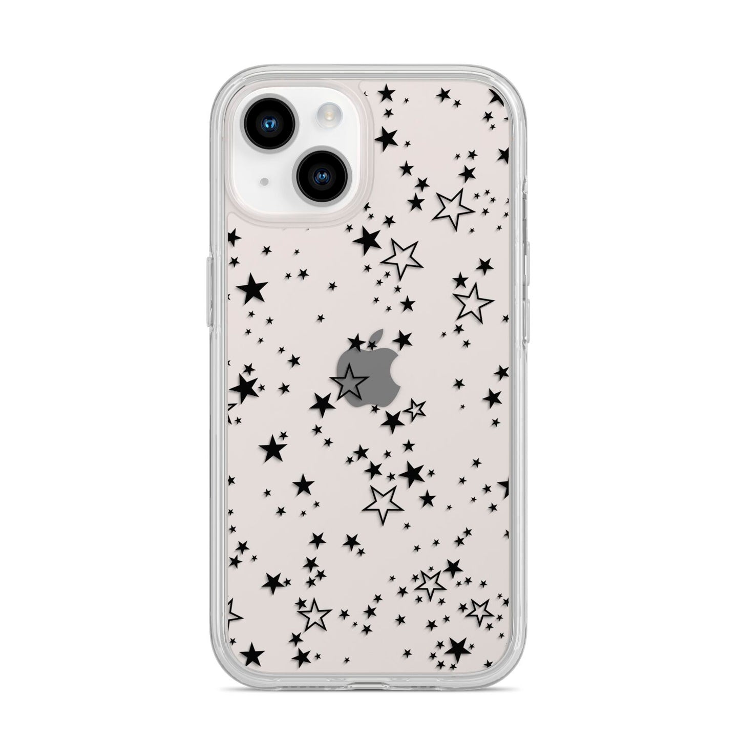 Star iPhone 14 Clear Tough Case Starlight