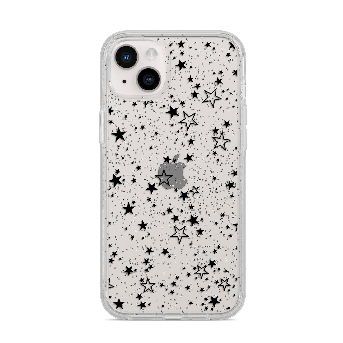 Star iPhone 14 Plus Glitter Tough Case Starlight