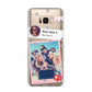 Starry Social Media Photo Montage Upload with Text Samsung Galaxy S8 Plus Case