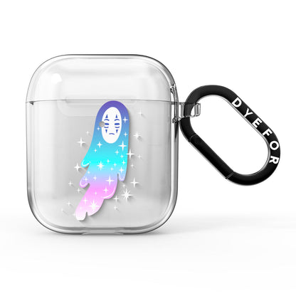 Starry Spectre AirPods Clear Case