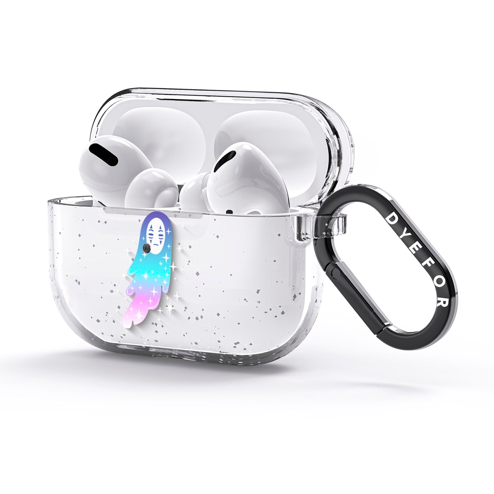 Starry Spectre AirPods Glitter Case 3rd Gen Side Image