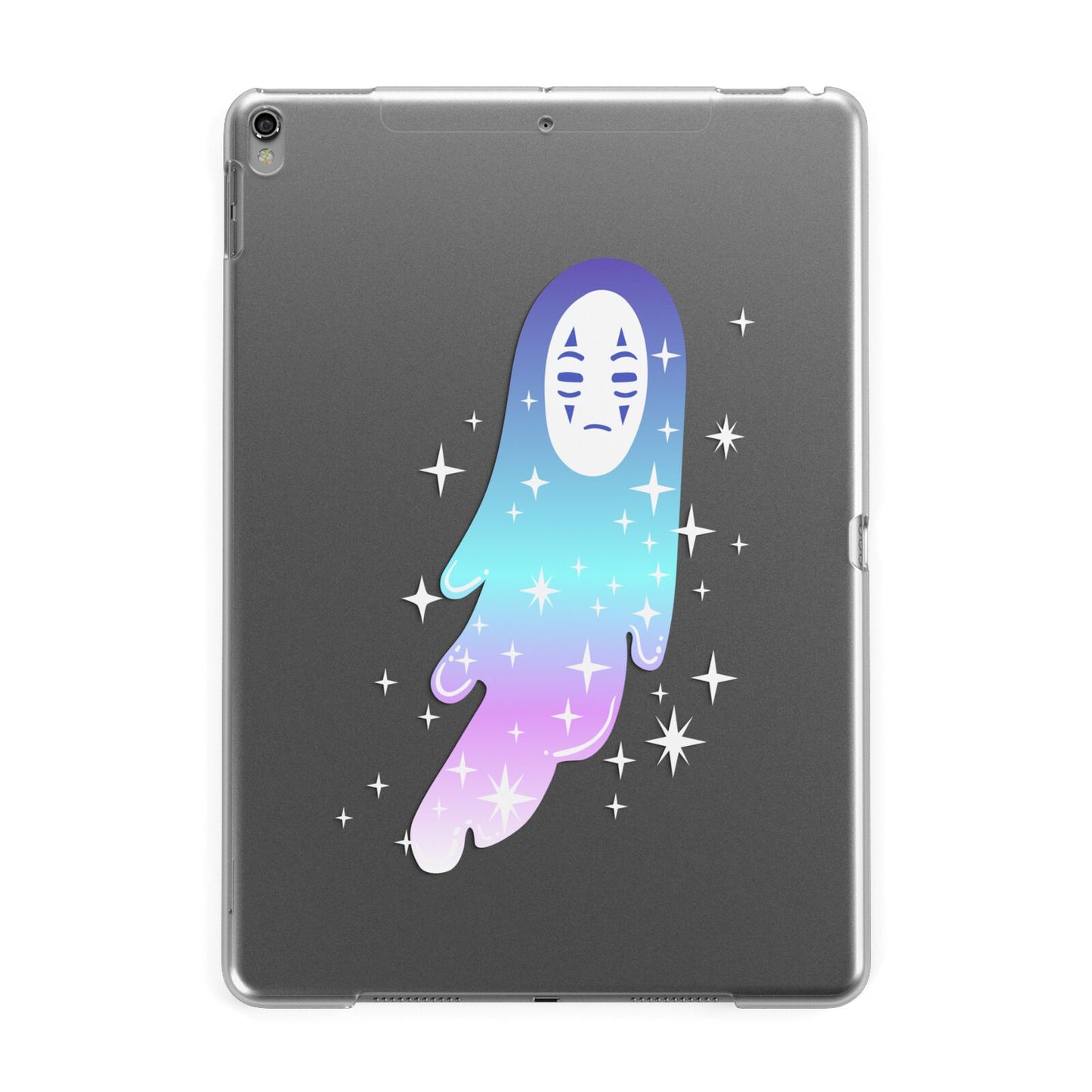 Starry Spectre Apple iPad Grey Case