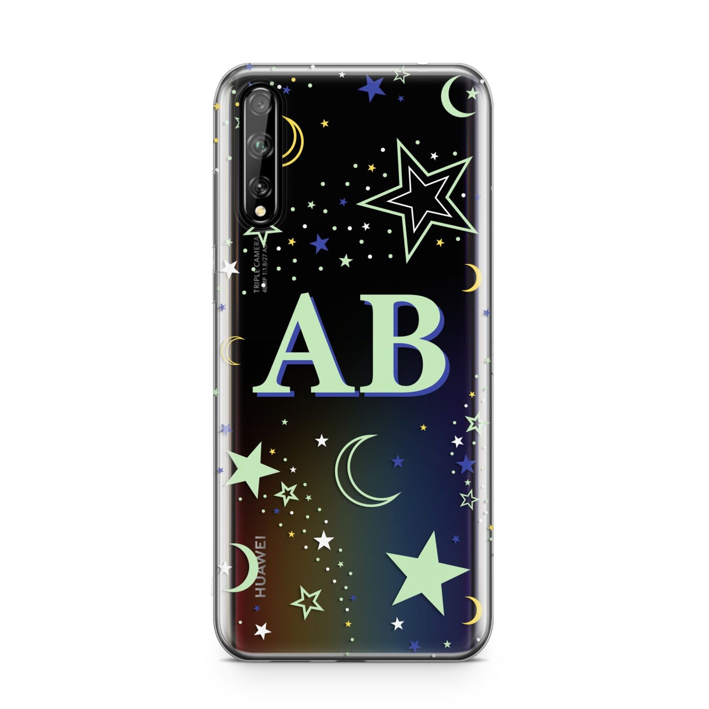 Stars and Moon Personalised Huawei Enjoy 10s Phone Case