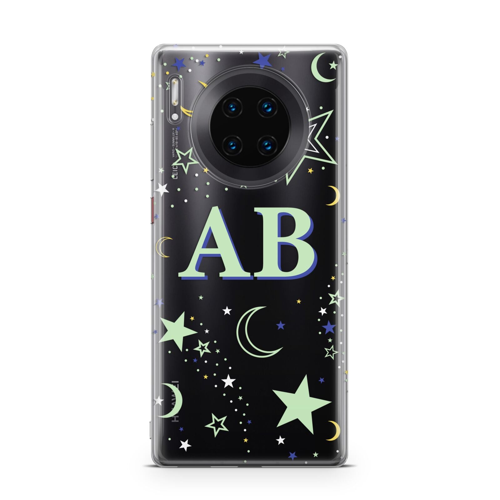 Stars and Moon Personalised Huawei Mate 30 Pro Phone Case