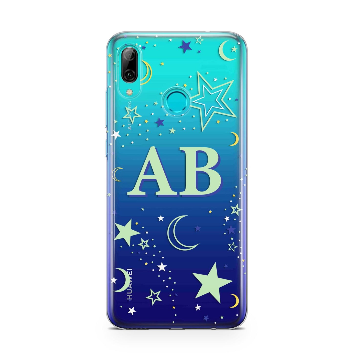 Stars and Moon Personalised Huawei P Smart 2019 Case