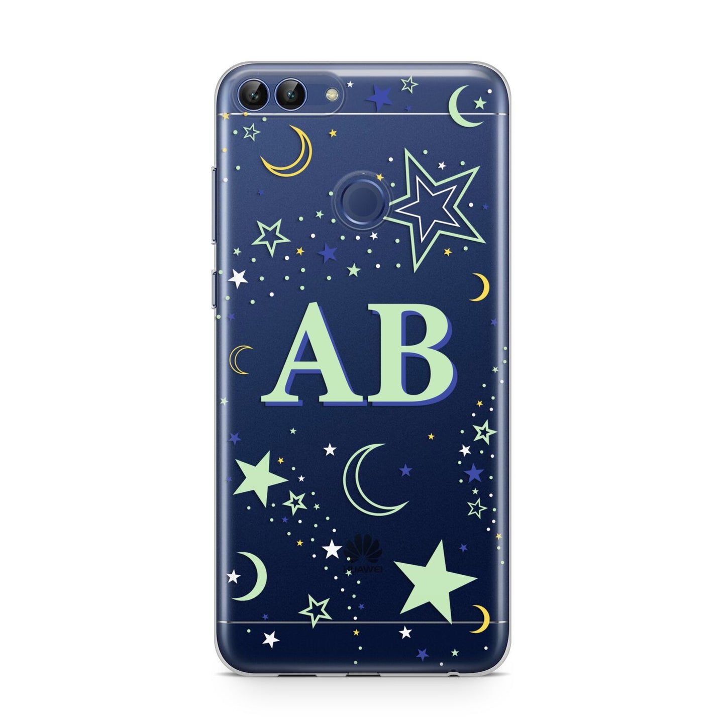 Stars and Moon Personalised Huawei P Smart Case