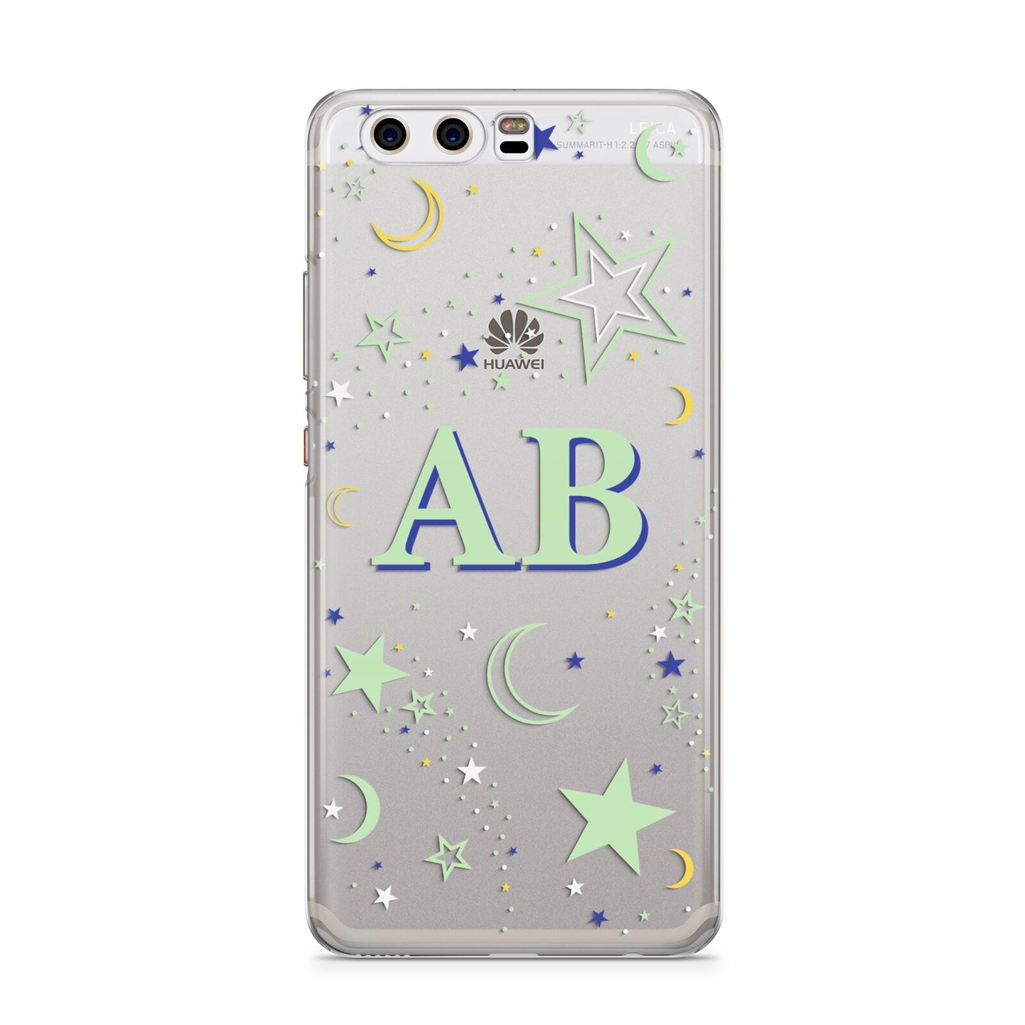 Stars and Moon Personalised Huawei P10 Phone Case