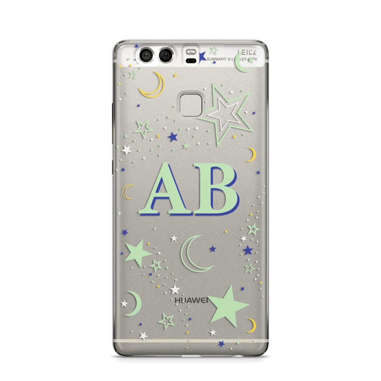 Stars and Moon Personalised Huawei P9 Case