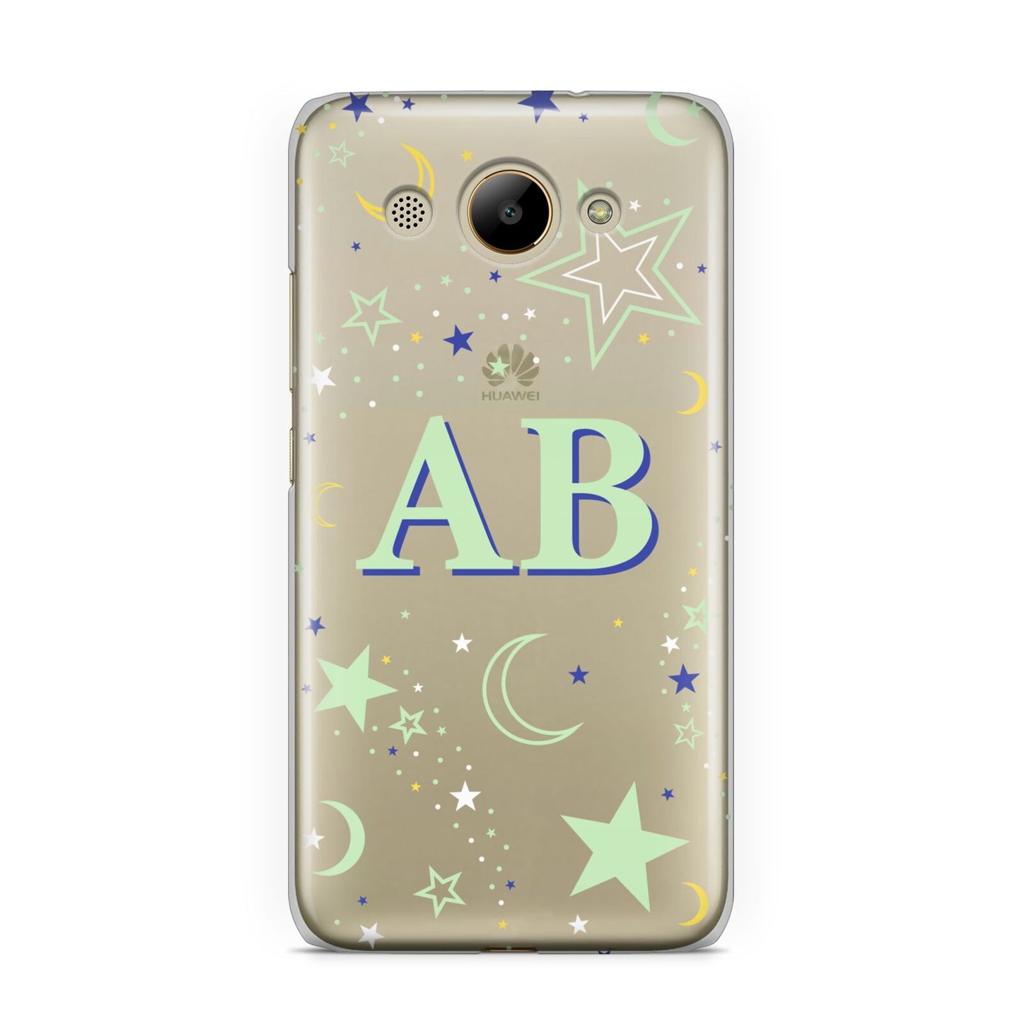 Stars and Moon Personalised Huawei Y3 2017