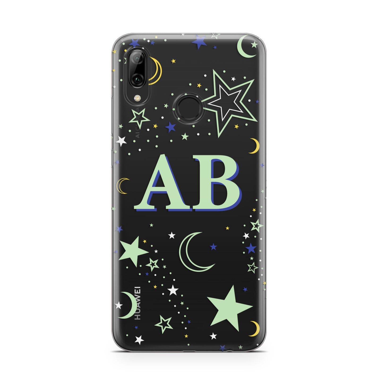 Stars and Moon Personalised Huawei Y7 2019