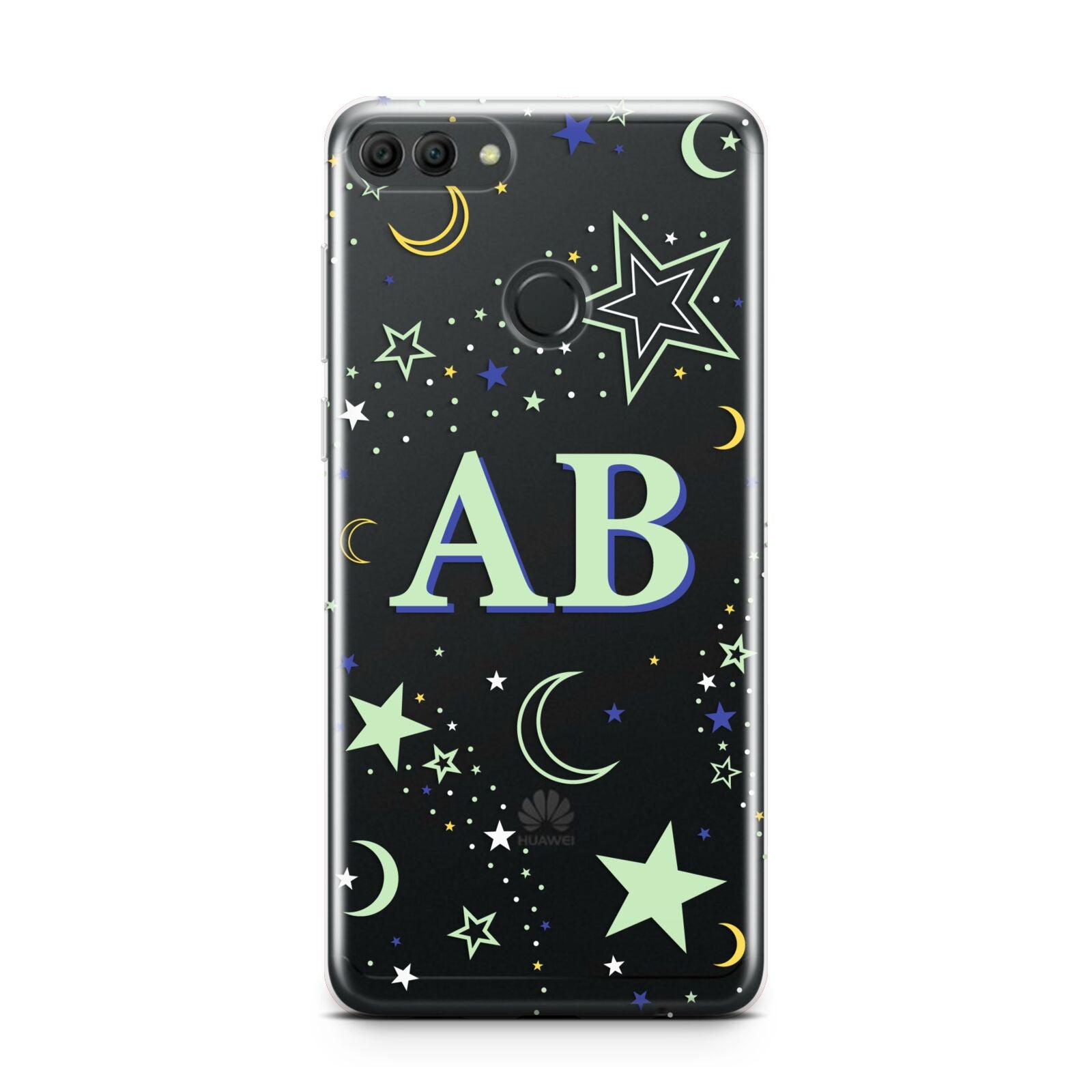 Stars and Moon Personalised Huawei Y9 2018