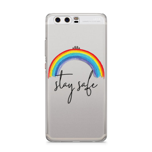 Stay Safe Rainbow Huawei P10 Phone Case