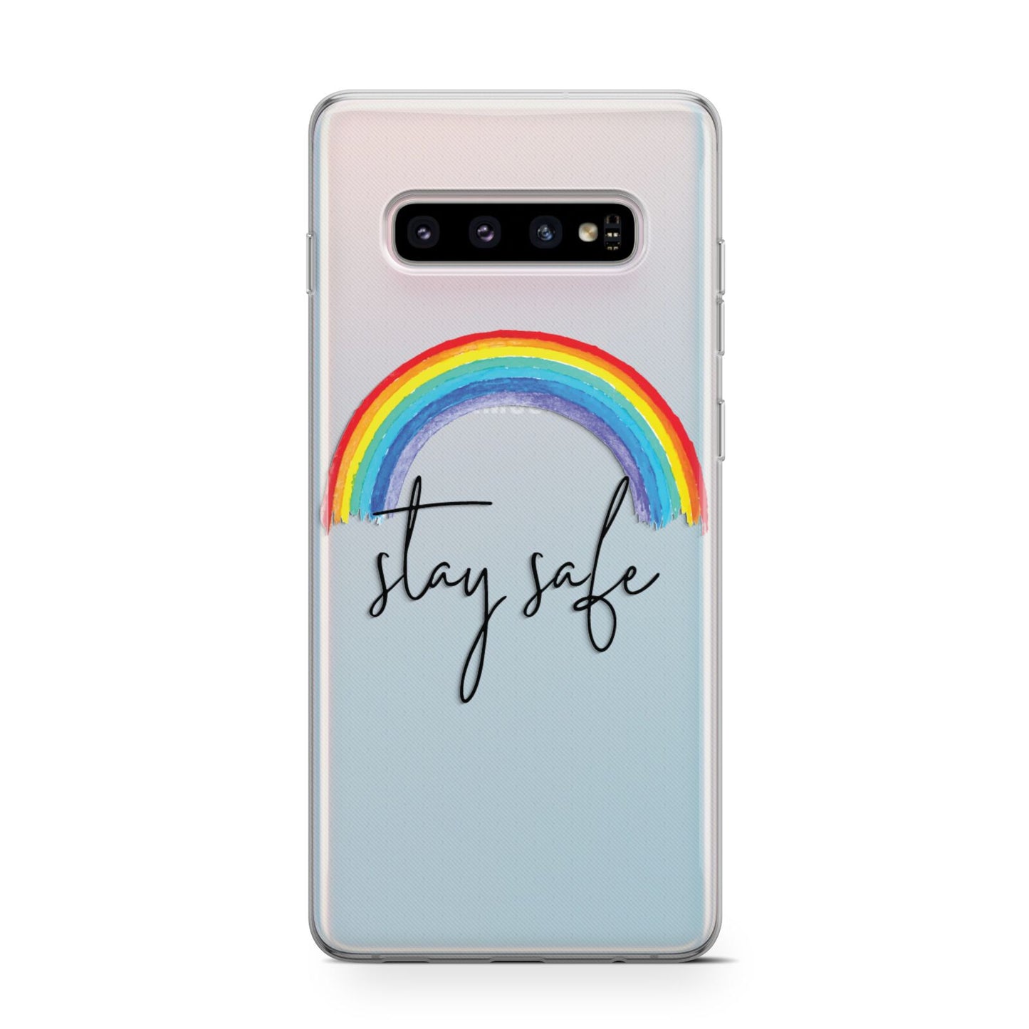 Stay Safe Rainbow Protective Samsung Galaxy Case