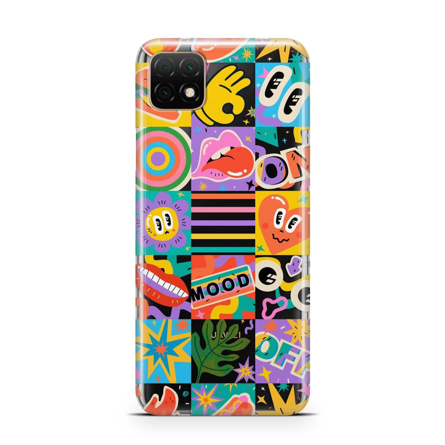 Sticker Grid Huawei Enjoy 20 Phone Case