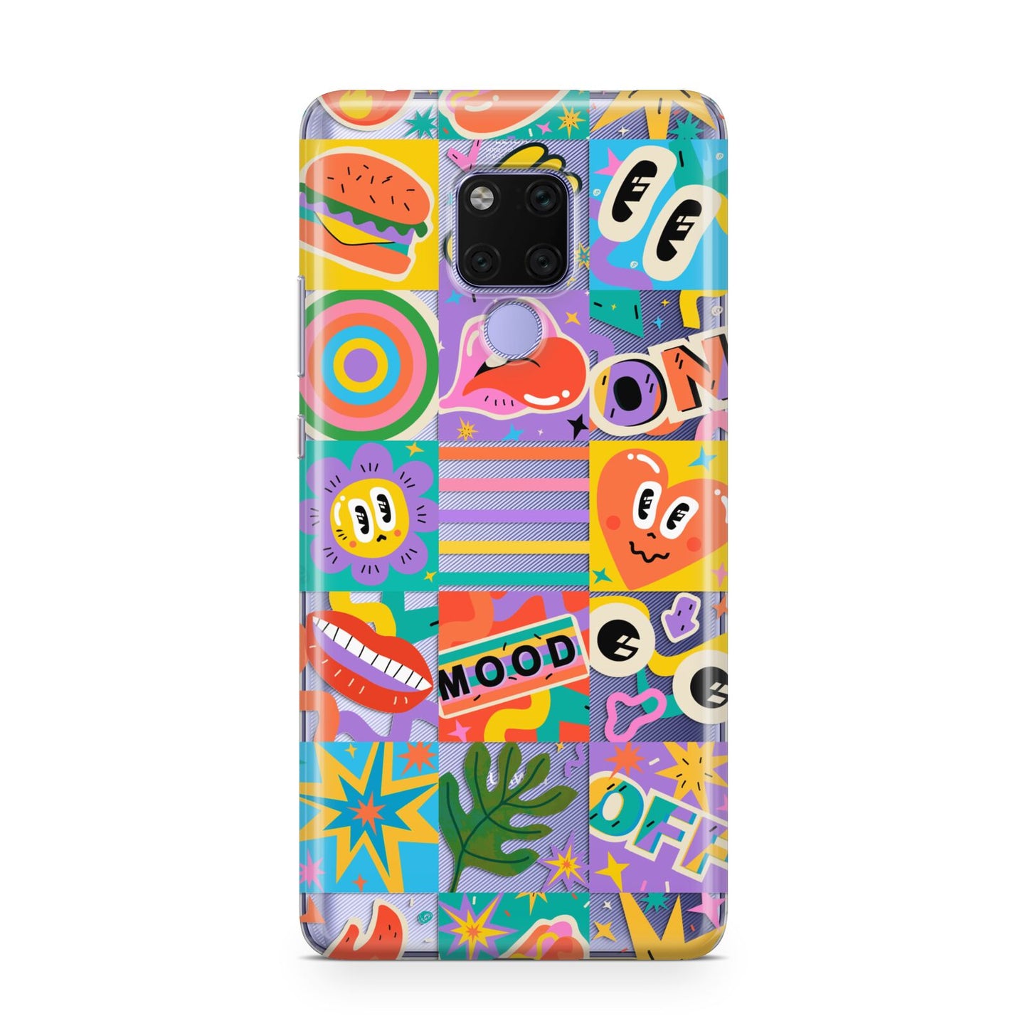 Sticker Grid Huawei Mate 20X Phone Case