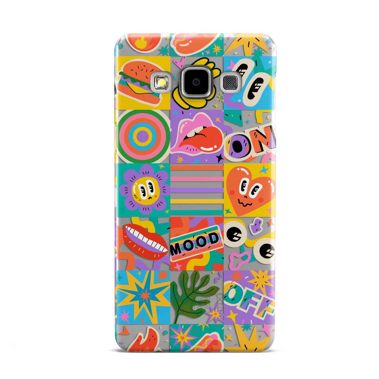 Sticker Grid Samsung Galaxy A5 Case