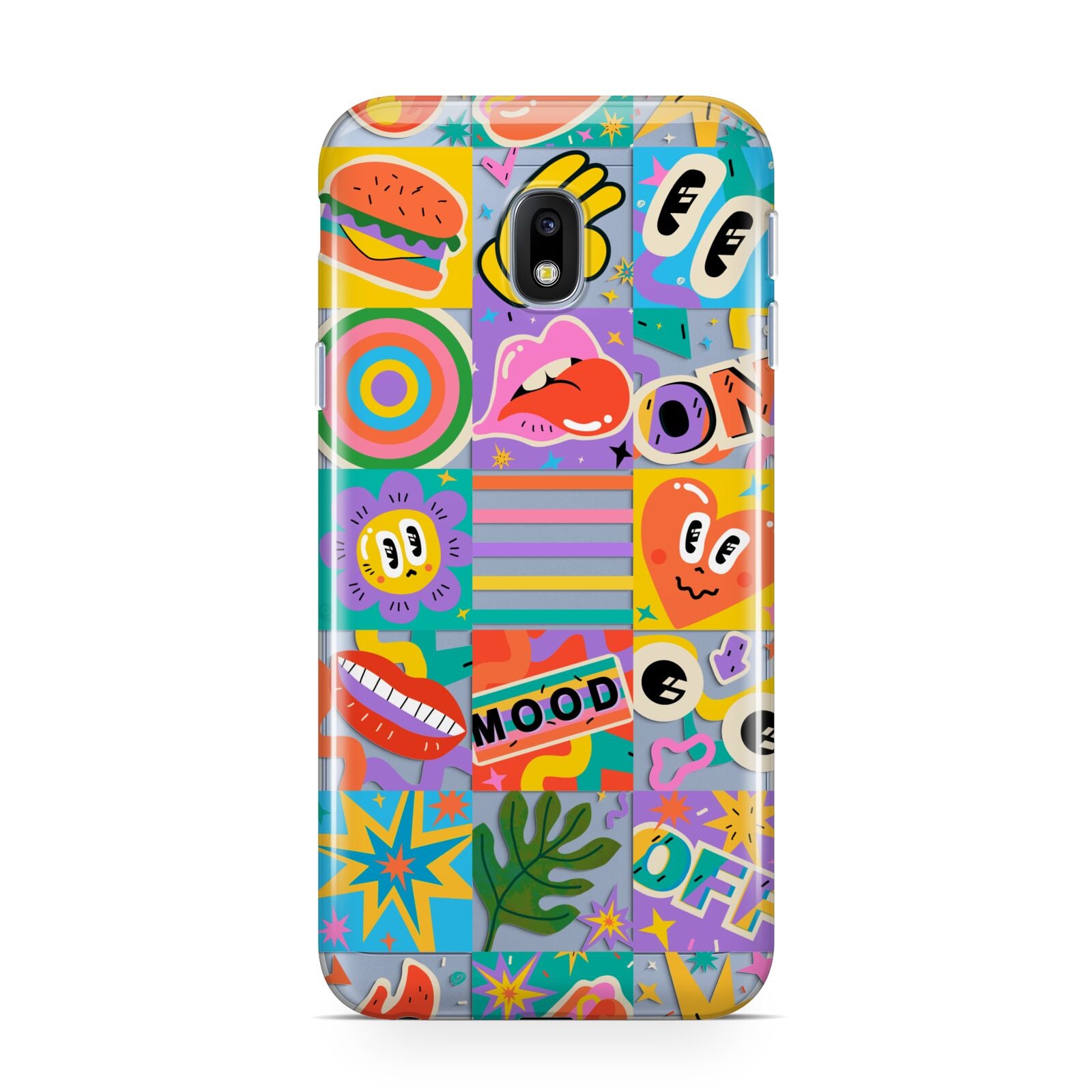 Sticker Grid Samsung Galaxy J3 2017 Case