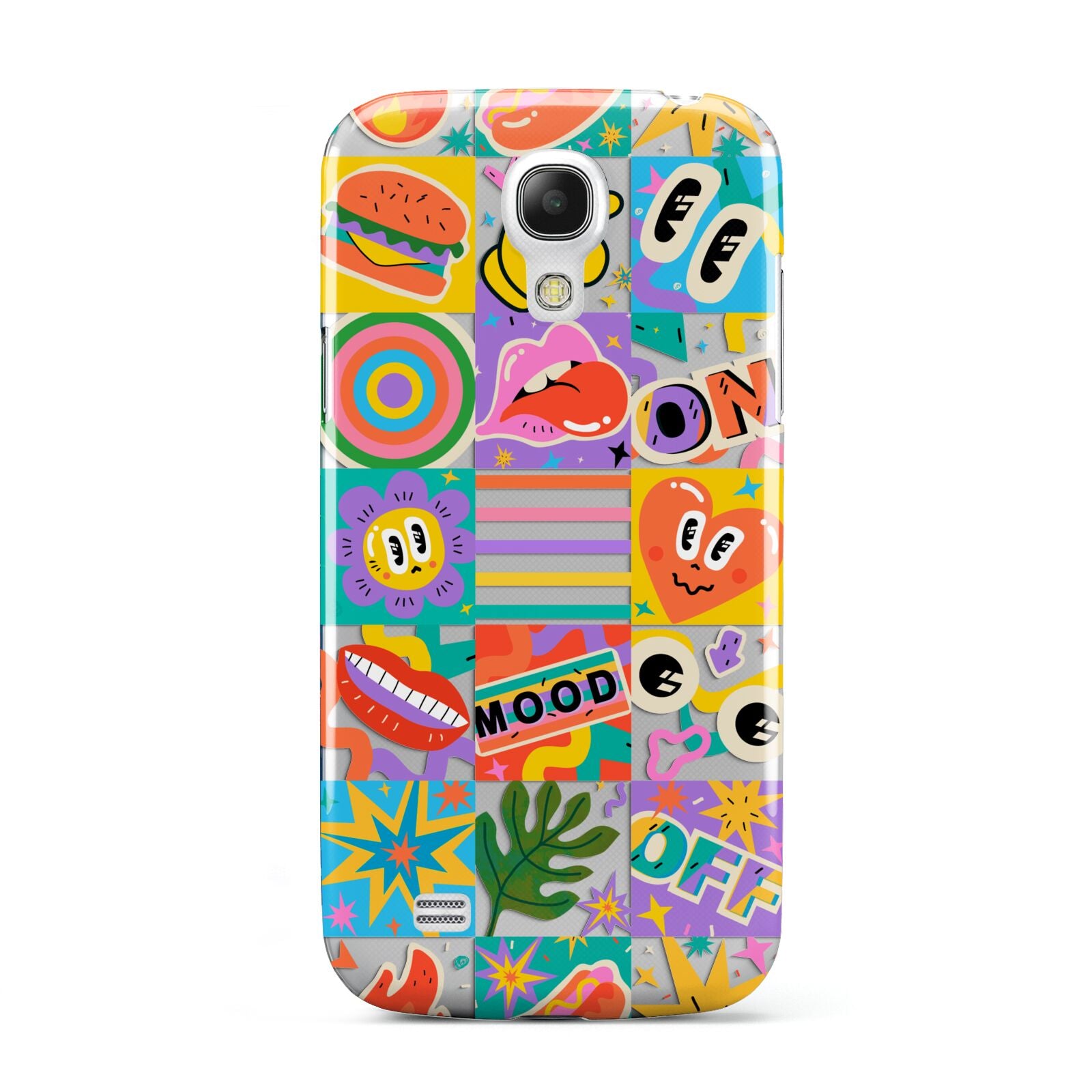 Sticker Grid Samsung Galaxy S4 Mini Case