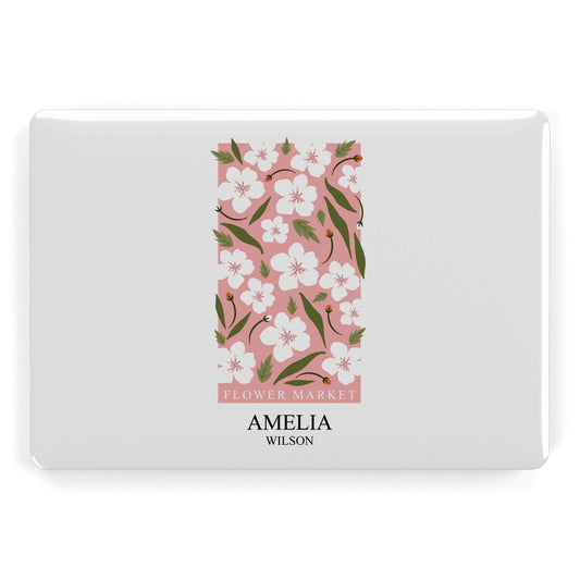 Stockholm Flower Market Poster Apple MacBook Case