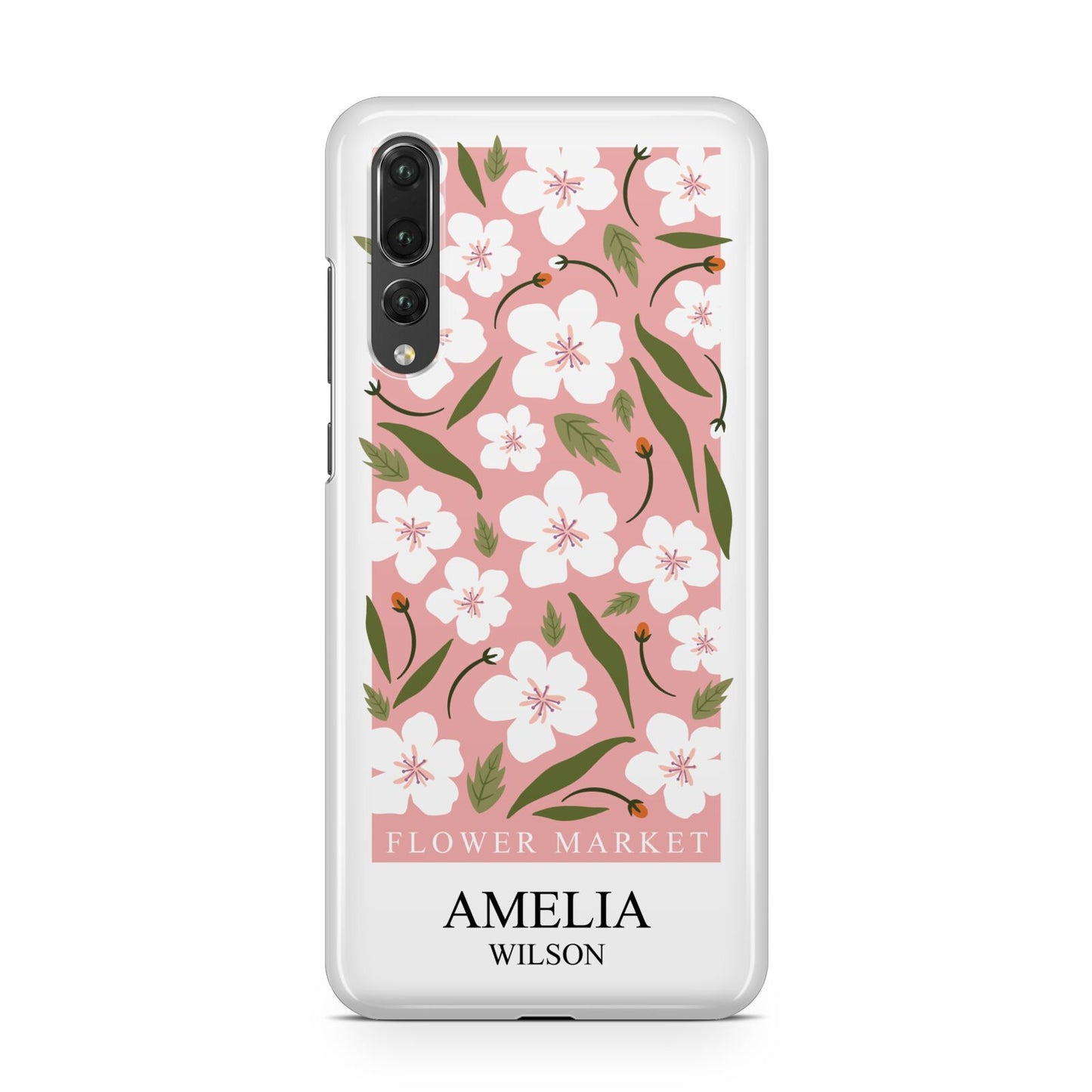 Stockholm Flower Market Poster Huawei P20 Pro Phone Case