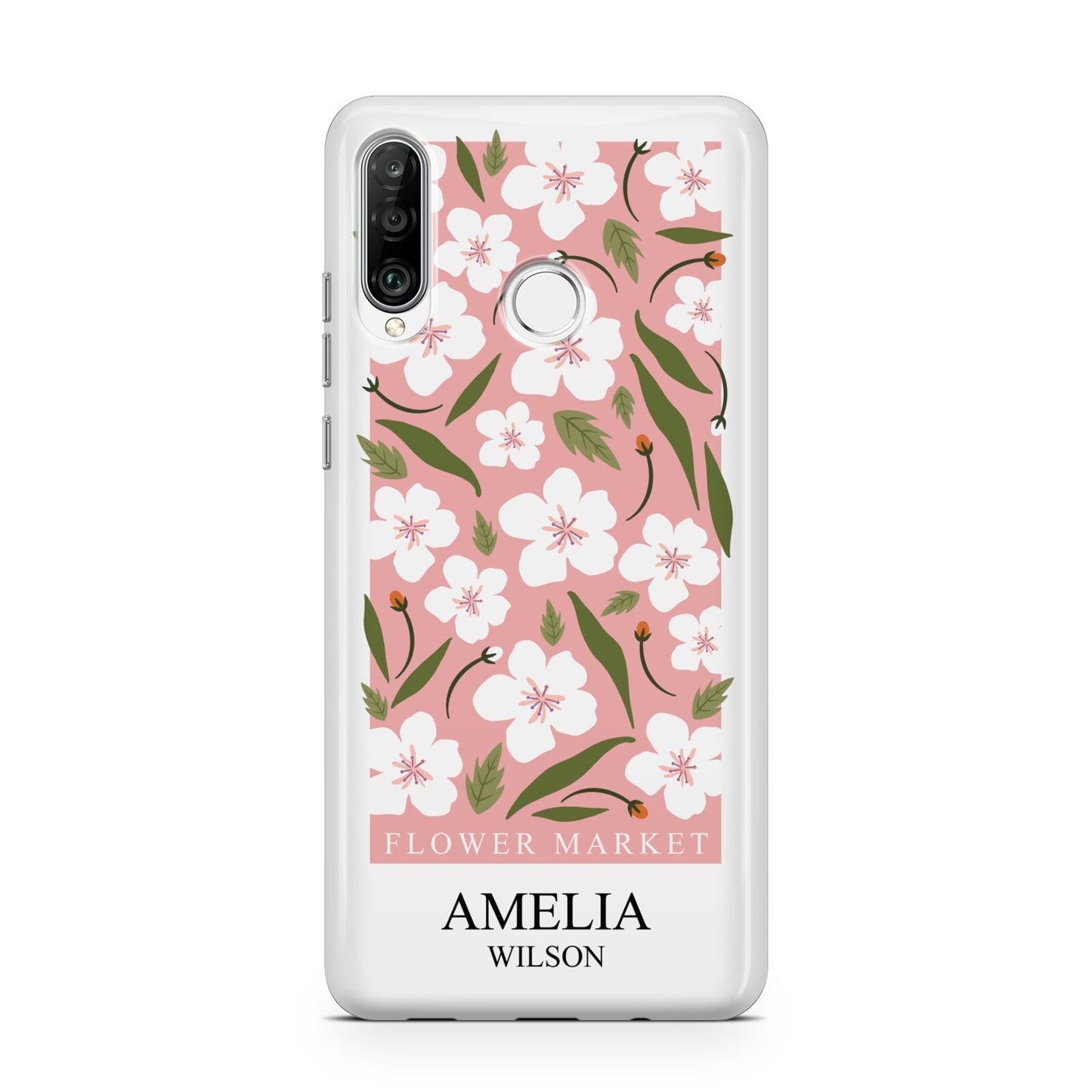 Stockholm Flower Market Poster Huawei P30 Lite Phone Case