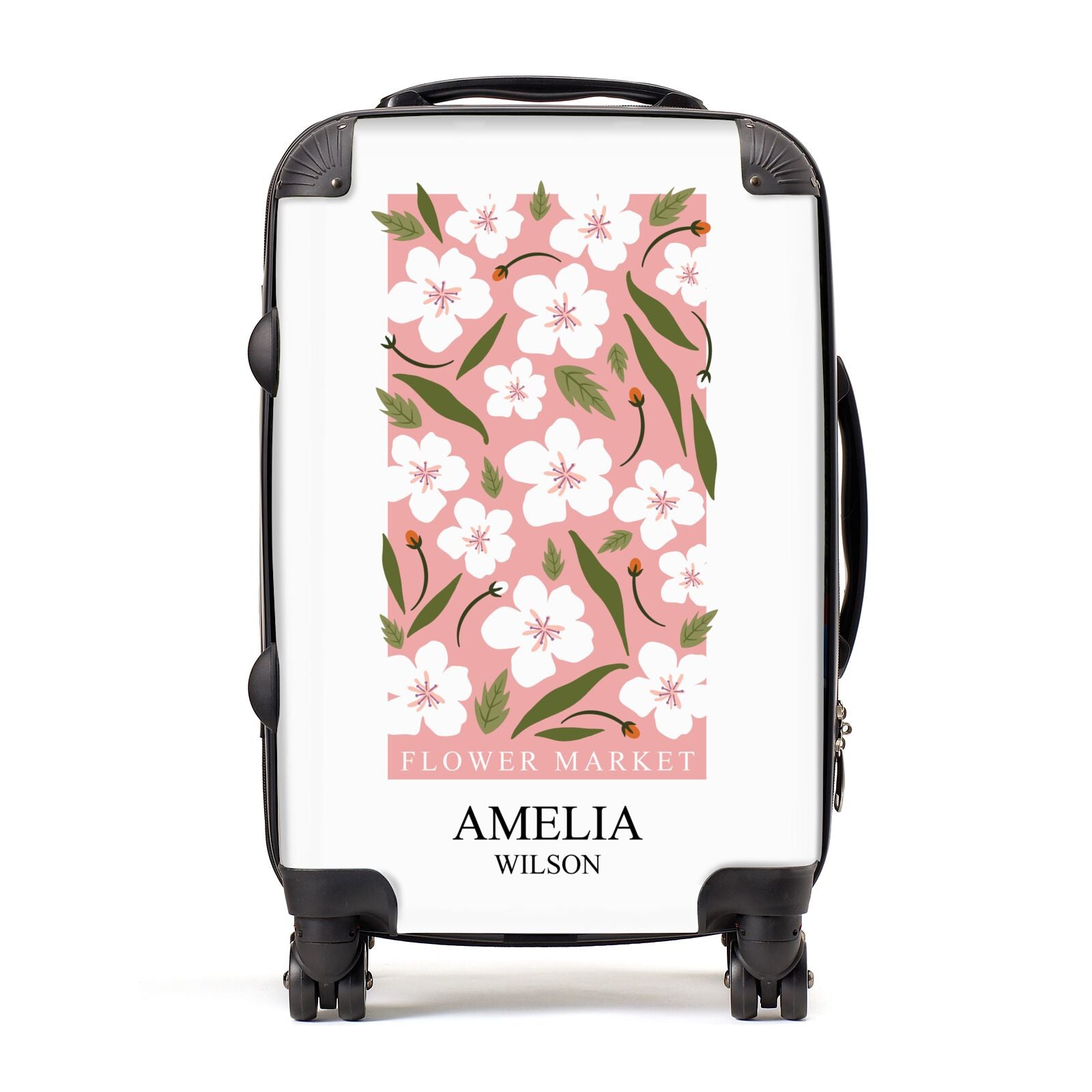 Stockholm Flower Market Poster Suitcase