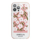Stockholm Flower Market Poster iPhone 13 Pro Max TPU Impact Case with Pink Edges
