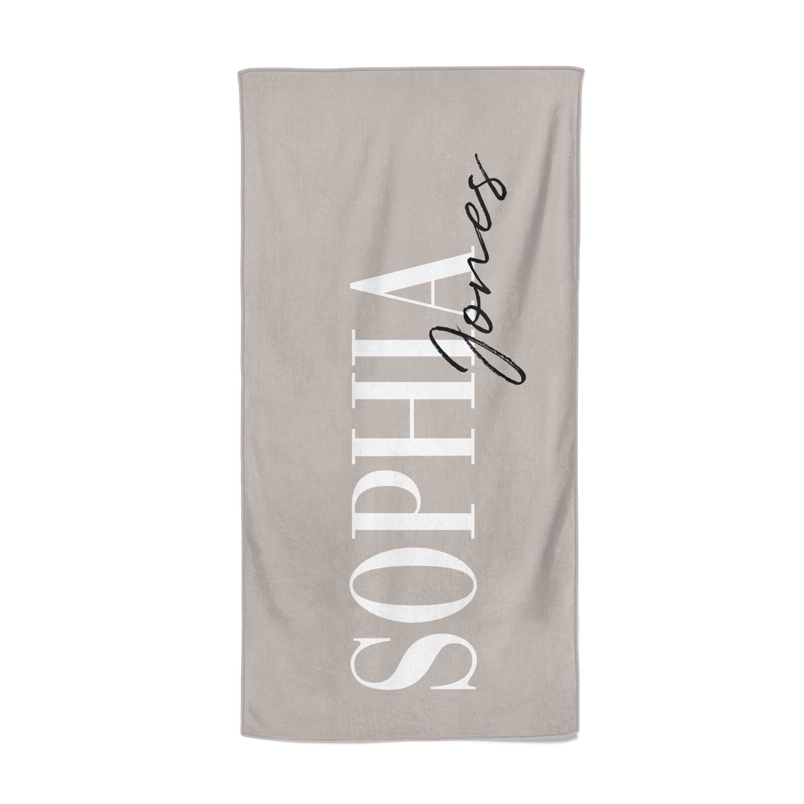 Personalised name 2024 beach towels