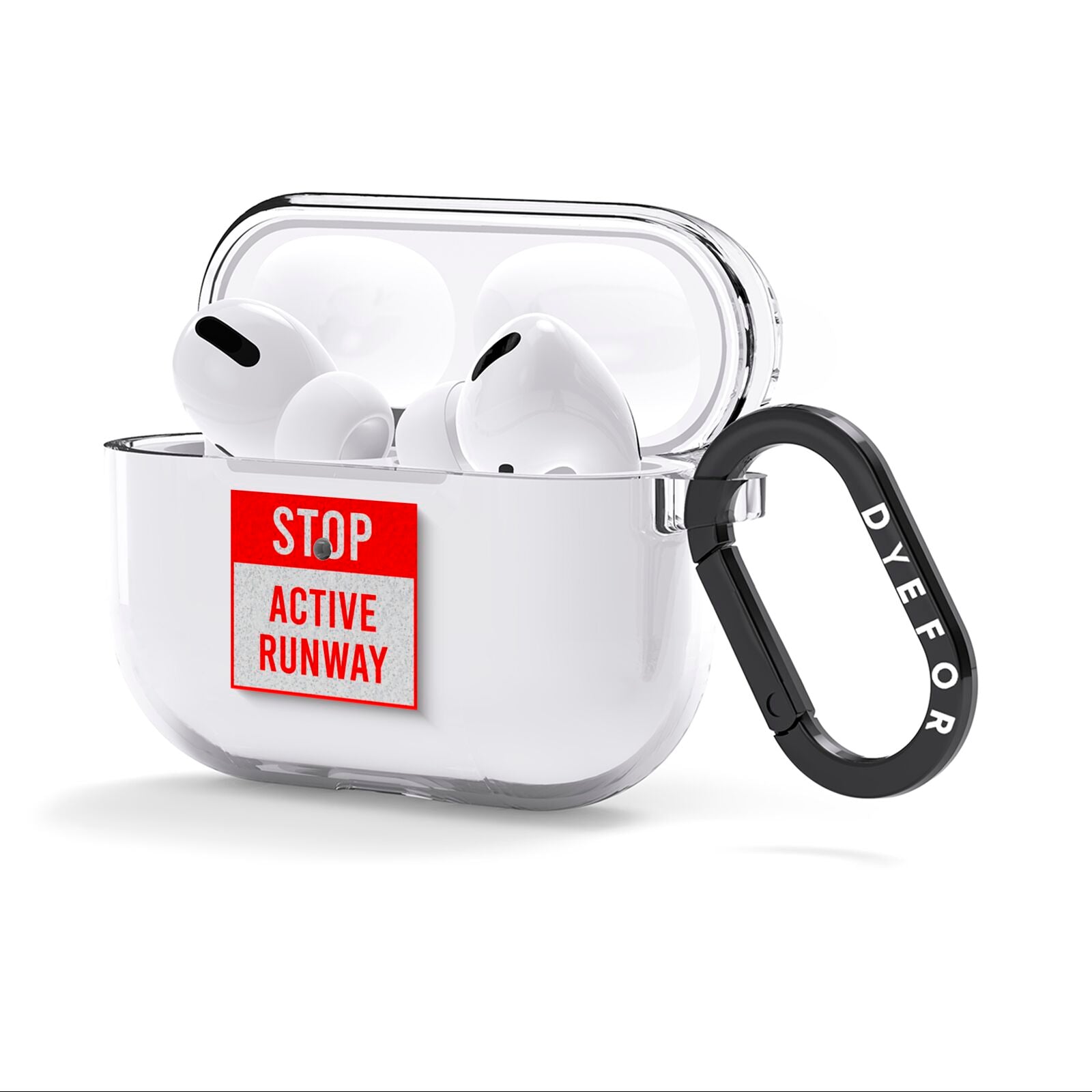 Stop Active Runway AirPods Clear Case 3rd Gen Side Image